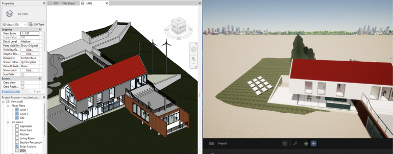 Visualize 3D Revit models in Twinmotion (Unreal Engine)